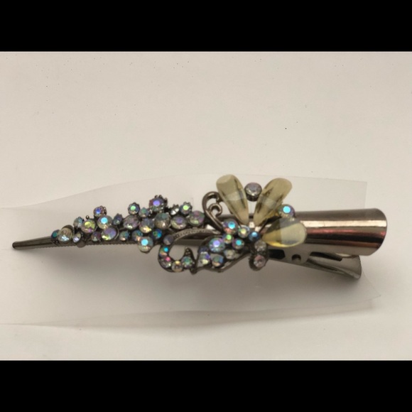 Rhinestone Hair Clip - Picture 3 of 6